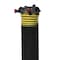 Dura-Lift 0.207 in. Wire x 2 in. D x 25 in. L Torsion Spring in Yellow Left Wound for Sectional Garage Doors DLTY225L - alternate 1